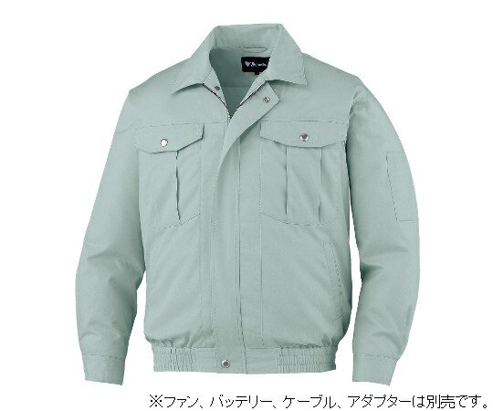 自重堂 空調服長袖ブルゾン　アースグリーン　LL 1枚 87030-039-LL