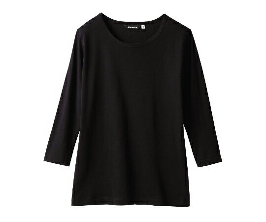 住商モンブラン Tシャツ　兼用　8分袖　黒　LL 1枚 CE423-1