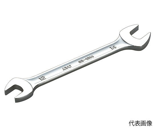 ●ヘッド部は幅を極力小さく、力の加わる部分にボリュームを持たせ、従来のやり形を進化させたKTC独自の新やり形ヘッドです。●柄は中央にくぼみをもたせ、握りやすく軽量かつ高強度を実現する断面形状です。●大きく見やすい鍛造浮き出しのサイズ表示です。●サイズ（S1×S2：inch）：1×1-1/16●スパナ部小幅（D1：mm）：52●スパナ部大幅（D2：mm）：55.5●スパナ部小厚み（T1：mm）：9●スパナ部大厚み（T2：mm）：9●全長（L：mm）：256●質量（g）：327