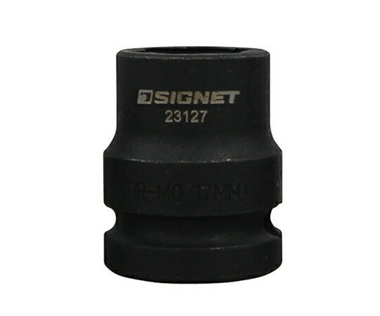 SIGNET インパクト用ボルトリムーバーソケット　17MM　1/2DR 1個 23127