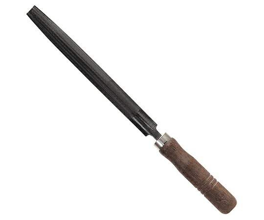 エンジニア（ENGINEER） ジェットブラックヤスリ　鉄工　中目　半丸 1本 TF-42