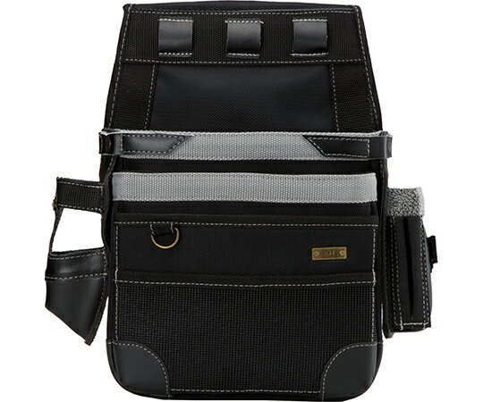 基陽 超軽量ネイルバック　曲尺入付　ブラック　24208 1個