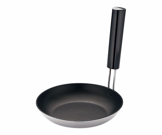 柄沢製作所 18-10PC柄　三層鋼親子鍋　フッ素加工　縦柄 1個 AOY5501