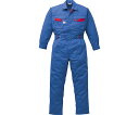 山田辰 つなぎ服 マリンブルー 3L 1着 1-8300-MB-3L(4)