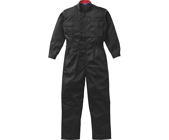 山田辰 つなぎ服　ブラック　L 1着 15-50000-BC-L