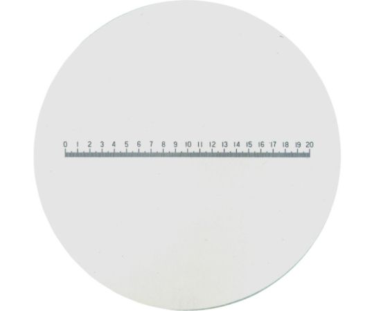 京葉光器 ガラススケール S-208 1個●直径（mm）：35●厚さ（mm）：1.5●原産国：日本●コード番号：219-6166
