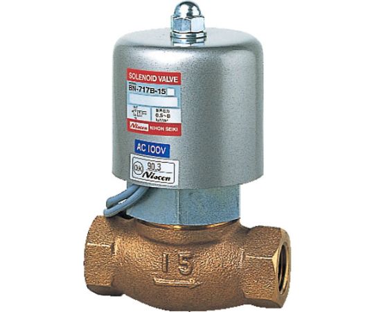 日本精器 2方向電磁弁15AAC200V717シリーズ BN-717B-15-E200 1台