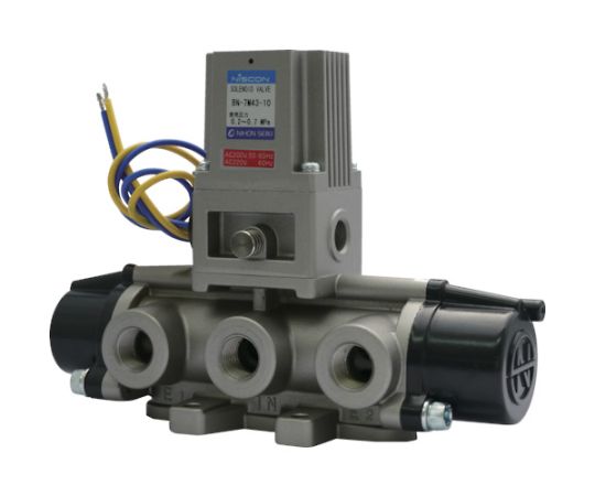 日本精器 4方向電磁弁10AAC200V7Mシリーズシングル BN-7M43-10-E200 1台