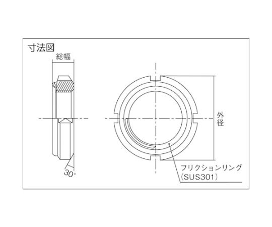 店内全品ポイント5倍★要エントリー★EVN ピタナット　SS　M20×1 PNSS04 1個