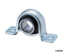 NTN G ベアリングユニット(止めねじ式) 軸径20mm 中心高さ25.4mm ASPP204 1個