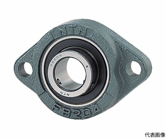 NTN G　ベアリングユニット（止めねじ式）軸径17mm全長81mm全高56mm ASFB203 1個