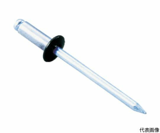 ロブテックス カラーリベット　ブラック　4-3　（1000本入） CNSA43B 1箱(1000本入)