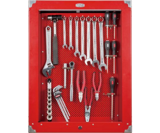 TONE 整備用工具セット シャッター付サービスボードセット新ハーフボードC50B仕様 36点セット CS410 1..