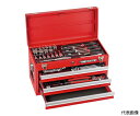TONE 整備用工具セット ツールセット 差込角12.7mm 53点セット マットブラック TSH4509BK 1セット