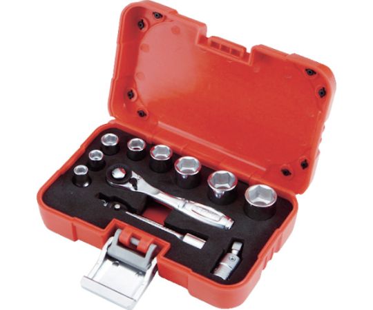 TONE ソケットレンチセット　差込角6.35mm S20830P 1セット