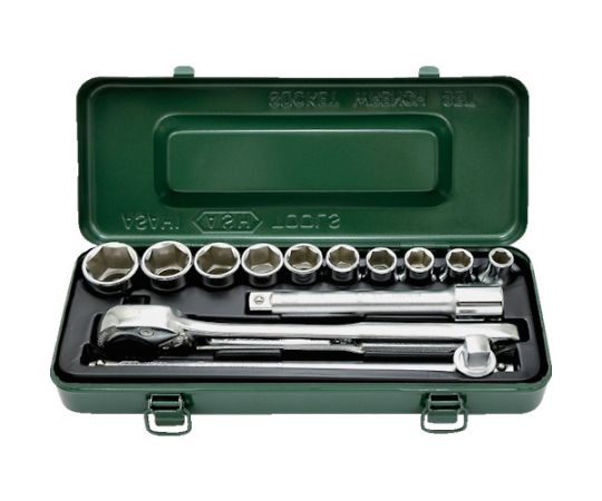 旭金属工業 6角ソケットレンチセット12.7□×13PCS VJS4101 1セット