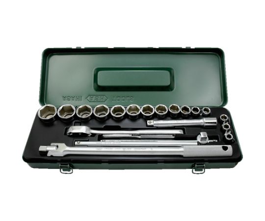 旭金属工業 6角ソケットレンチセット12.7□×20PCS VJS4151 1セット