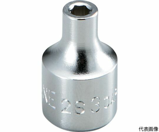 TONE ソケット（6角） 6mm 全長22mm 2S-06 1個