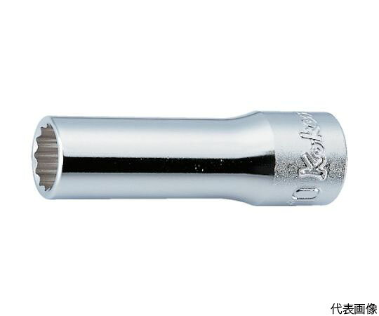 山下工業研究所 12角ディープソケット　対辺19　差込角9.5　全長55 3305M-19 1個