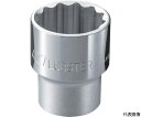 ロブテックス ソケット　12角　12.0mm　差込角12.7mm LM412 1個●12角は差し込みやすいため、作業性に優れています。●対辺寸法（mm）：12●差込角（mm）：12.7●全長（mm）：35●対辺形状：12角●色：シルバー●対辺（mm）：12●材質／仕上：特殊鋼●注意：ボルトナットのサイズに合ったものを使用してください。ボルトナットは奥まで差し込んでください。ハンマー等で叩いて衝撃を与えないでください。インパクトレンチ等の電動工具で使用しないでください。●原産国：日本●コード番号：372-2741