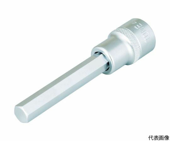 TONE ロングヘキサゴンソケット 対辺寸法3mm 全長100mm 4H-03L 1個