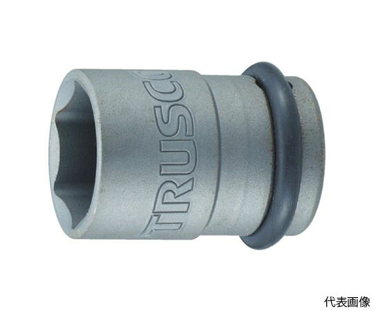トラスコ中山 インパクト用ソケット（差込角25.4）対辺30mm T8-30A 1個