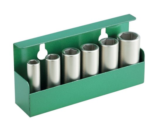 TONE インパクト用ロングソケットセット（壁掛式） 6pcs 差込角9.5mm NV306 1セット