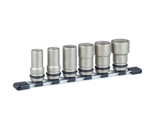 TONE インパクト用ロングソケットセット（ホルダー付） 6pcs 差込角12.7mm HNV406L 1セット
