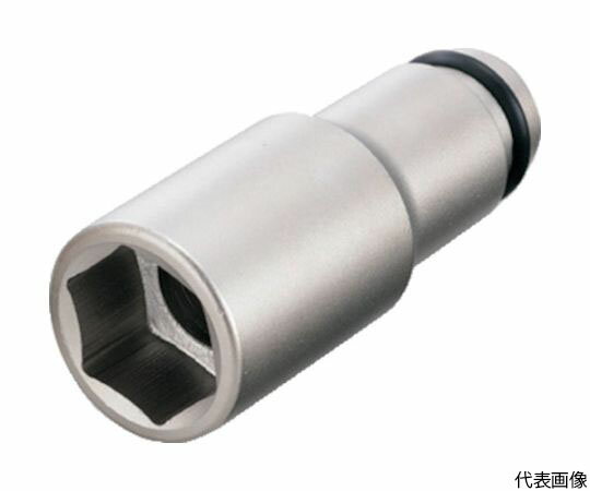 TONE インパクト用超ロングソケット 対辺寸法21mm 全長100mm 4NV-21L100 1個