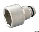 TONE インパクト用ロングソケット 対辺寸法65mm 差込角25.4mm 8NV-65L 1個