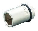 TONE インパクト用タイヤソケット(自動車整備用) 対辺寸法38mm 差込角25.4mm 8A-38T 1個