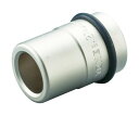 TONE インパクト用インナーソケット(自動車整備用) 対辺寸法17mm 差込角25.4mm 8A-17B 1個