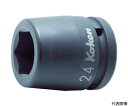 山下工業研究所 インパクトソケット 対辺50 差込角19.0 全長62 16400M-50 1個