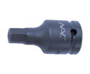 長堀工業 ヘキサゴンレンチソケット ショートタイプ 差込角9.52x対辺8mm 308C 1個