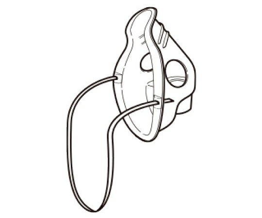 オムロン メッシュ式ネブライザ用吸入マスク　L　3個セット 1セット(3個入)