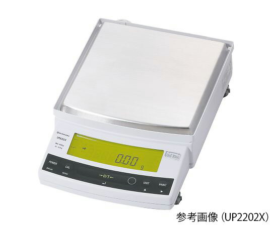 島津製作所 上皿天びん　UP-X・校正分銅内蔵タイプ　6200g　最小表示：0.01g UP6202X 1個