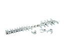 旭金属工業 18pcs 3/8sqdr クローフートレンチセット VCS3180 1セット(18個入)