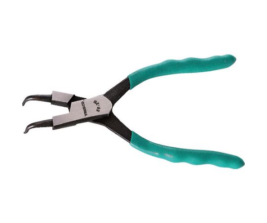 トラスコ中山 スナップリングプライヤー　孔用　Φ1.8　曲爪50型 50-2B 1丁