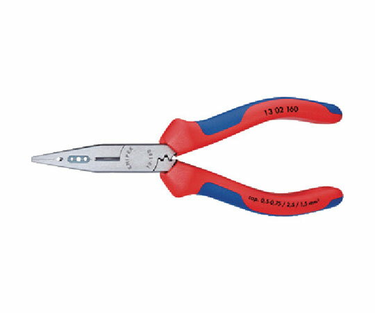 KNIPEX 電気技師用ラジオペンチ　160mm 1302-160 1丁