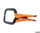 GRIP-ON C型グリッププライヤー 300mm 124-12 1丁