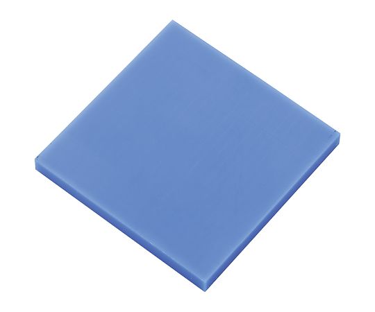アズワン 樹脂板材（厚物）　PA（MCナイロン（R））・青　495×1000×50mm PAB-051050 1個●材質：PA（MCナイロン（R））・青●サイズ（mm）：495×1000●厚み（mm）：50