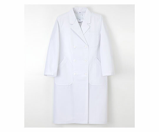 ナガイレーベン 女子ダブル診察衣 ホワイト S HK12 1枚