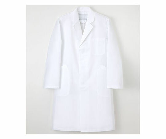 ナガイレーベン 男子シングル診察衣 ホワイト M EM3015 1枚