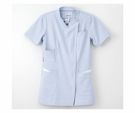 ナガイレーベン 女子上衣 ブルー EL LX4052 1枚