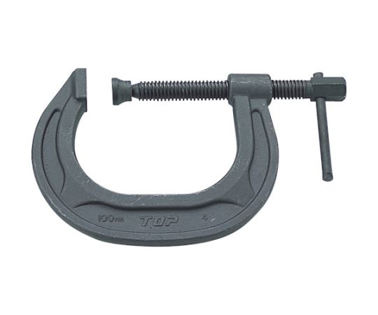 トップ工業 C型シャコ万力　100mm CC-100 1丁