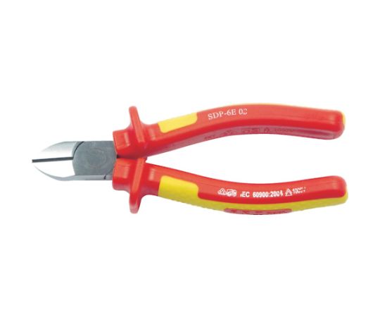 Tech-EV 絶縁工具　強力型ニッパ OLCSDP6EA 1丁
