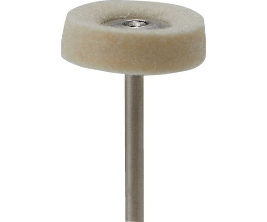 ナカニシ フェルトバフソフトタイプ（1Pk（袋）=10本）平（ソフト）　外径17mm 53151 1パック(10本入)