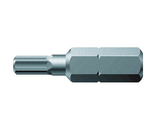 Wera 840/1Z　ビット　6.0 056330 1本●頑強なビットで、鉄板や金属板の加工に適しています。●Wera独自のHex-Plusと呼ばれる面接触構造により、六角ねじ穴の内側を傷めることなく、ねじの寿命を延ばすことにも貢献します。●対辺（mm）：6.0●全長（mm）：25●差込：6.35mm●トーションタイプ●原産国：チェコ●コード番号：411-8120