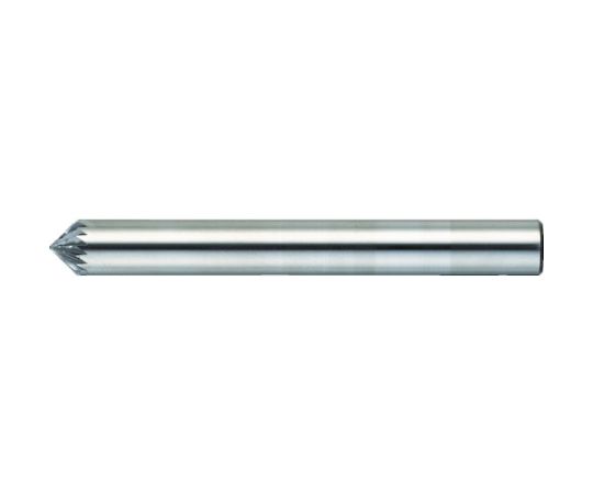 トラスコ中山 超硬バー　円錐型90°Φ6X刃長3X軸6　ダブルカット TB49C060 1本●切れ味が良くスムーズな加工ができます。●オール超硬タイプです。●ダブルカットの刃形状のため細かく切れた切粉となります。●加工物に食いつかず、スムーズな加工ができます。●金型の修正、バリ取り、面取り。●形状：円錐90°（ダブルカット）●刃径（mm）：6.0●刃長（mm）：3.0●軸径（mm）：6●軸長（mm）：47.8●タイプ：オール超硬●最高使用回転数（rpm）：28000●注意：作業時は必ず安全帽、安全メガネなどの保護具をご着用ください。●最高使用回転数は推奨値です。●原産国：アメリカ●コード番号：384-0441