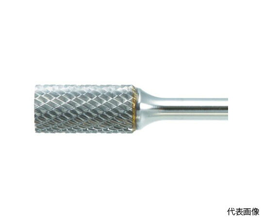 トラスコ中山 超硬バー　円筒型　Φ12.7X刃長25X軸6　ロング　シングル TB1C127SL150 1本●理想的な切れ刃形状の設計により優れた切れ味を実現しています。●ロングシャンクタイプです。●奥深い個所の研削、バリ取り、面取りに。●形状：円筒型（シングルカット）●刃径（mm）：12.7●刃長（mm）：25●軸径（mm）：6●軸長（mm）：152.4●タイプ：ロー付●注意：作業時は必ず安全帽、安全メガネなどの保護具をご着用ください。●特別に長いシャンクのため最高使用回転数を提示できません。●使用回転速度を下げてご使用ください。●使用前に必ず試行の上安全な回転数を求め作業を開始してください。●原産国：アメリカ●コード番号：436-3809